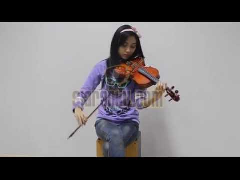 John Legend - All Of Me ( violin cover) by Adhelia @siaranku.com