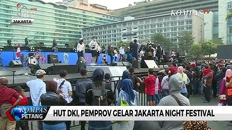 HUT DKI Jakarta Ke 492, Pemprov Gelar Jakarta Night Festival