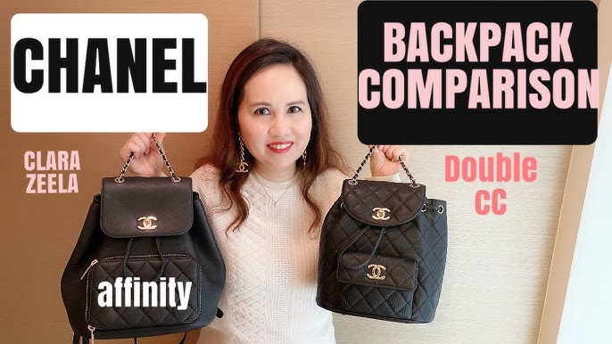 Chanel Black Quilted Caviar Business Affinity Backpack Bag - Yoogi's Closet