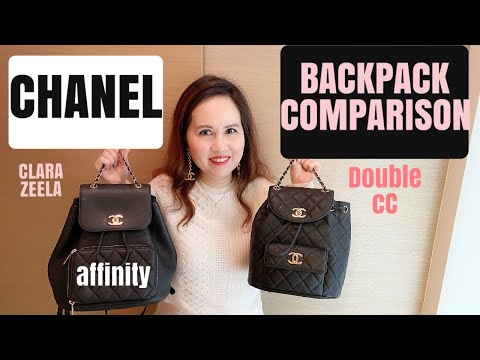 Chanel Black Quilted Caviar Leather Business Affinity Backpack Chanel