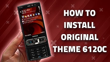 How to install original theme Nokia 6120c for Symbian s60v3