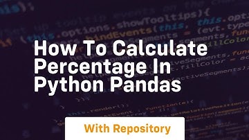 how to calculate percentage in python pandas