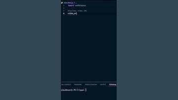 Load youtube video using python #coding #python #programming