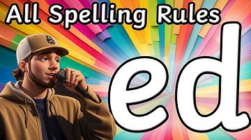THE SUFFIX -ED |  All Spelling Rules In a  Rap Song For Adding The Suffix -ed To Verbs