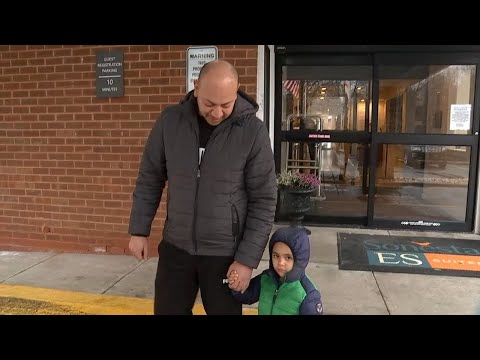 Dad describes dropping son out window to escape NJ fire
