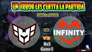 HEROIC VS INFINITY BO3[GAME 1] [ES] – HECTOR VS PARKER - DREAMLEAGUE SEASON 23 ESB DOTA 2