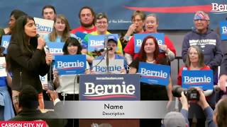 Vegan Protester Interrupts Bernie Rally