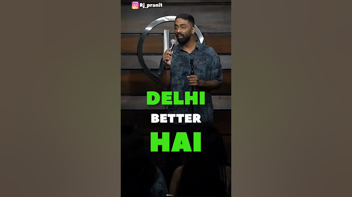 Delhi or Mumbai | Stand-up comedy by Pranit More | #shorts #youtubeshorts