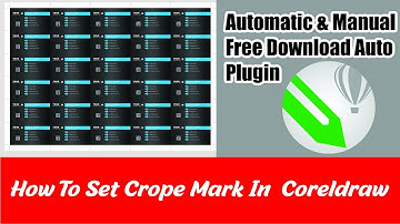 Coreldraw Tutorial Cutting Mark In Coreldraw || MAcro|| By Future Academy|| 2020