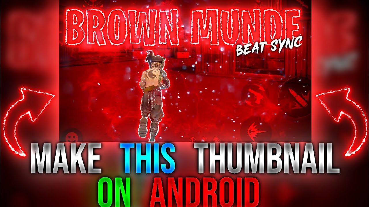 Make Thumbnail Like Kaushik Is Live||How To Make Saber Effect Thumbnail On Android || Bhai The Gamer