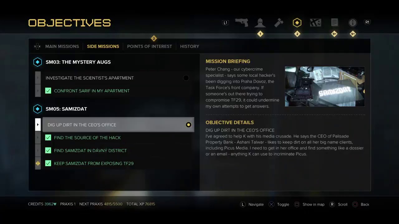 Deus Ex: Mankind Divided playthrough Pt. 11: SM05 Samizdat/Main Mission