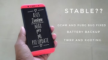 Pie Official Beta Update For Asus Zenfone max pro M1 gcam??Pubg bug fixed😍😍