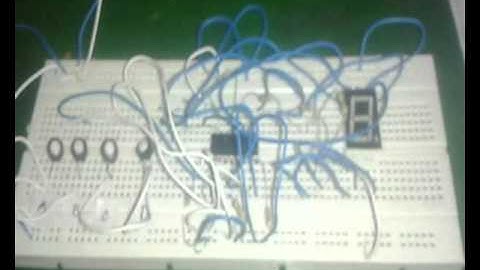 DLD project : BCD to decimal converter