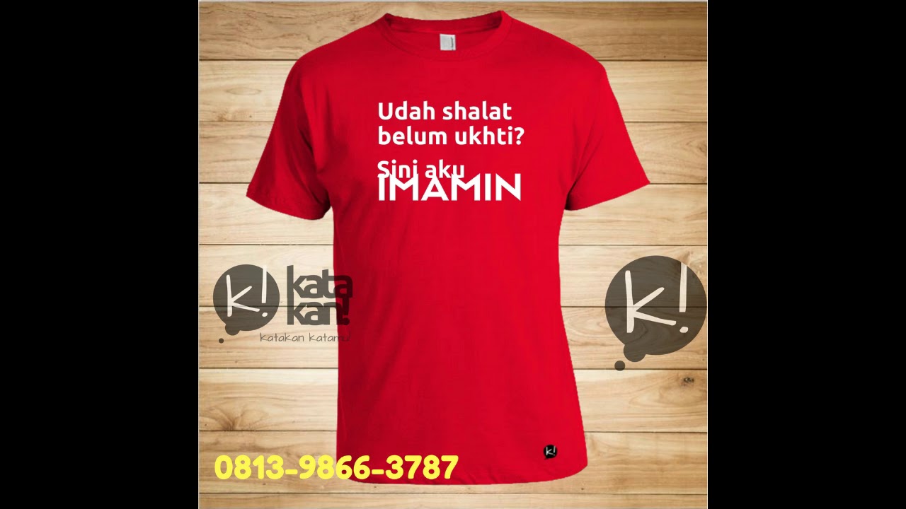 Promo 62813 9866 3787 telkomsel Jual Kaos  Kata  kata  