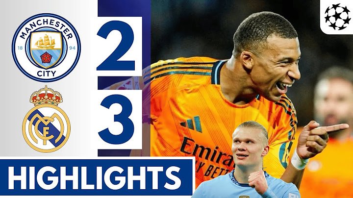 ⚪Manchester City vs Real Madrid (2-3) Extended HIGHLIGHTS || UEFA Champions League 24/25!