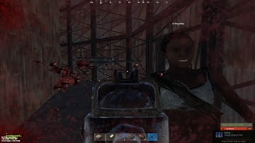 Rust - BULLYING A HUGE ZERG ON RUSTY MOOSE!