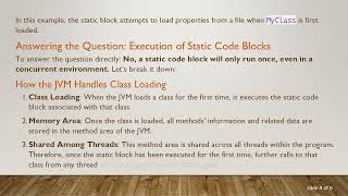 Understanding Static Code Blocks in a Concurrent Environment: Do They Run More Than Once?