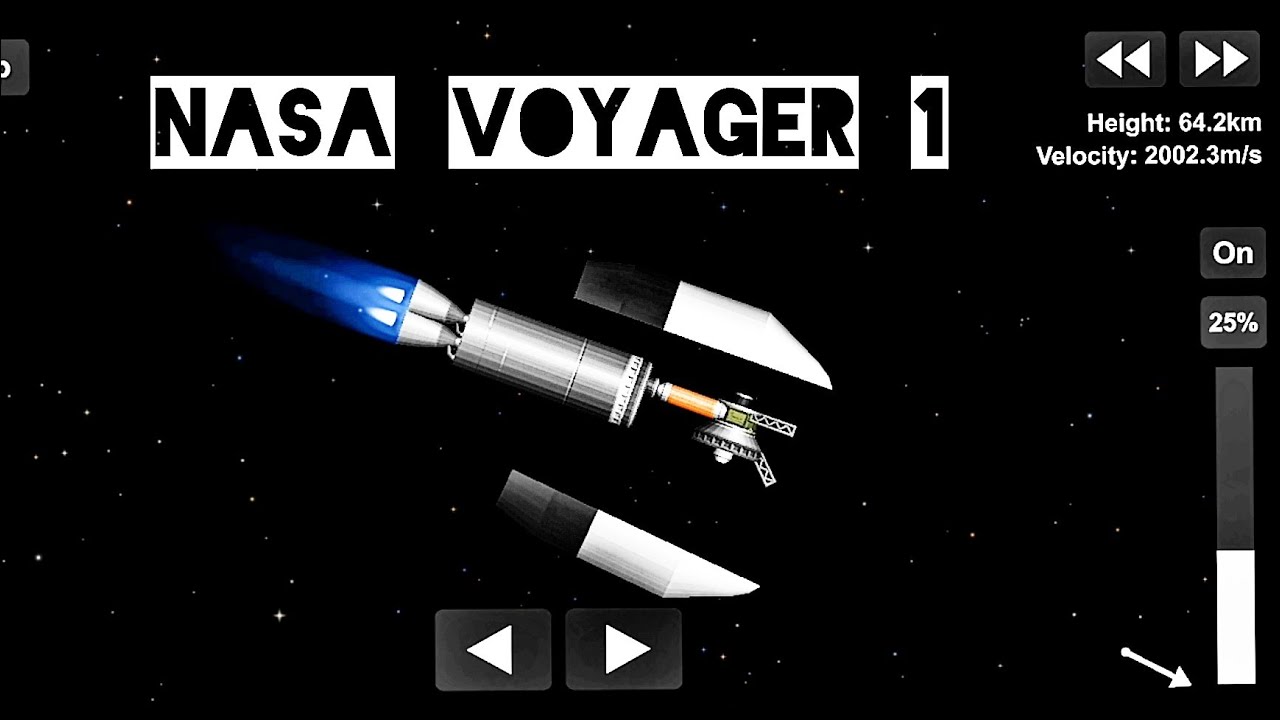 voyager 1 space flight simulator