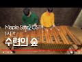 [1시간 반복재생] 메이플스토리 에레브 수련의 숲 (Raindrops Flower – Pulse Marimba Cover)