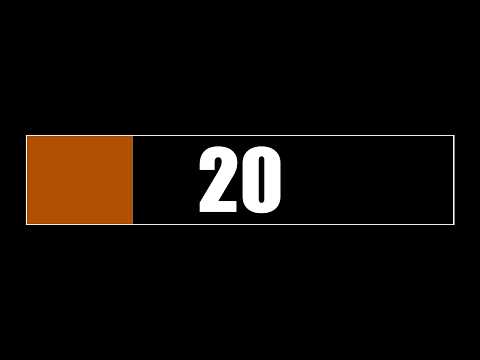 20 Second Timer | Bar Timer