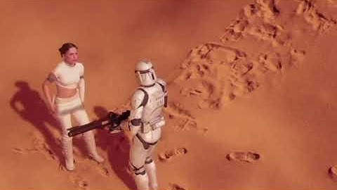 CAPTAIN REX IN ATTACK OF THE CLONES