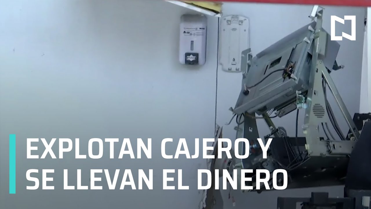 Explotan cajero automático en CDMX - Sábados de Foro