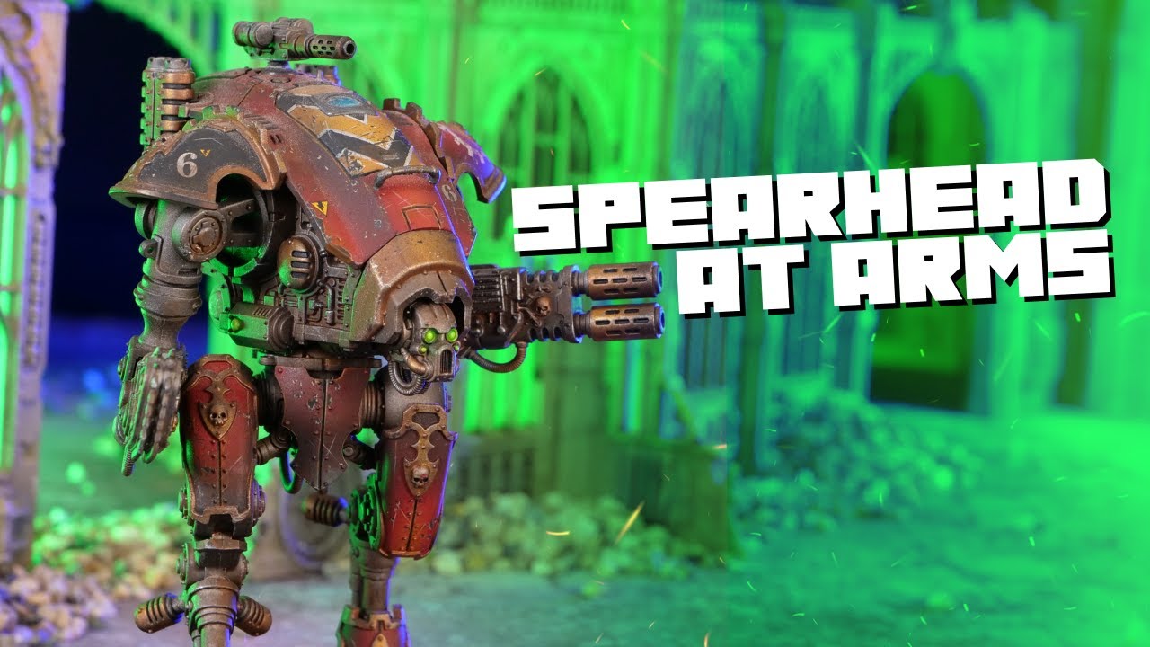 NEW Imperial Knights vs Chaos Daemons - Warhammer 40k Battle Report