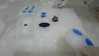 Damla gökyüzü epoksi takı