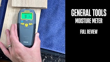 General Tools MMD4E Moisture Meter | Pin-Type Water Leak & Mold Detector