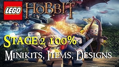 LEGO: The Hobbit - An Unexpected Party 100% - ALL Minikits,Items,Schematics