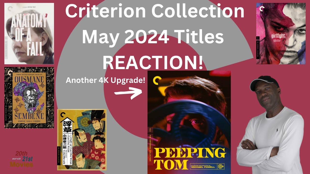 Criterion Collection May 2024 Titles REACTION! YouTube