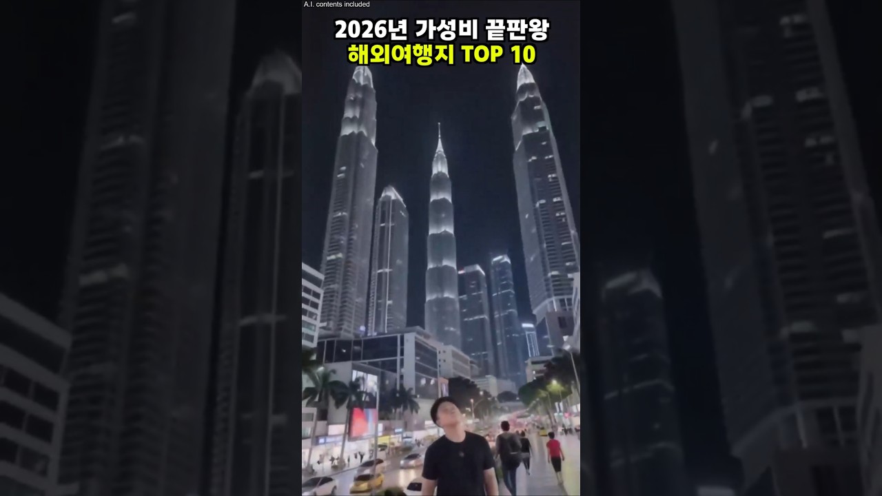2026년 가성비 끝판왕 해외여행지 TOP 10 - AUTOVID sample video thumbnail