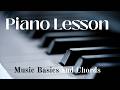 Piano Lesson of Music Basics, Chords and MORE with Bach Prelude in C Major
