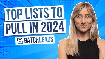 Best Real Estate Lead Lists for 2024