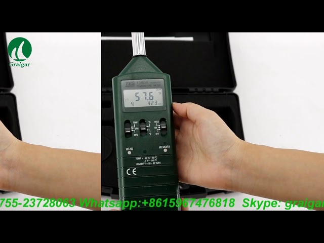 TES-1310 Digital Thermometer Temperature Reader