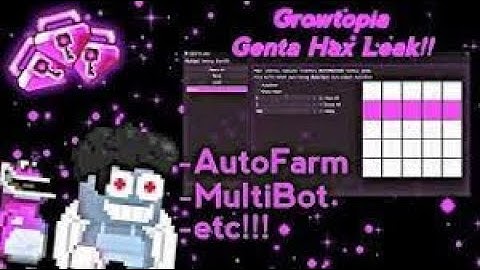 GENTA HAX VERSI 4.13 TERBARU || SUPPORT GROWTOPIA 4.13