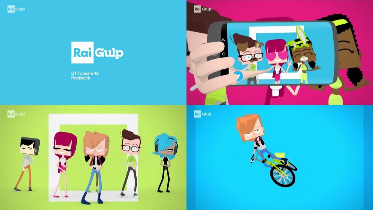 Rai Gulp Raccolta bumper 2017/2018 YouTube