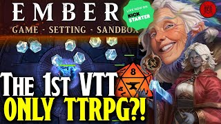 The 1st VTT ONLY TTRPG?! Foundry's EMBER Kickstarter First Look!