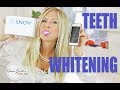 How to Remove Coffee and Wine Stains off your Teeth  | White as SnowTeeth