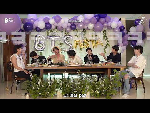 [INDO SUB] [2022 FESTA] BTS (방탄소년단) ‘Real BTS Dinner Party’ #2022BTSFESTA