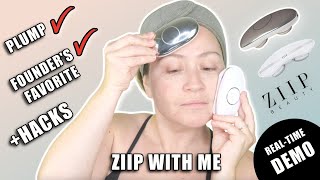 ZIIP HACKS + PLUMP & FOUNDER'S FAVORITE TREATMENTS DEMO | ZIIP WITH ME SERIES #ZIIP