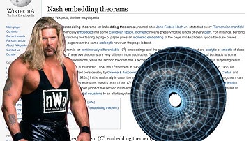 Nash Embedding Theorems AKA "The Square Donut"