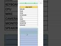 Excel Tricks #excel #excelformula #microsoftoffice #spreadsheetmagic