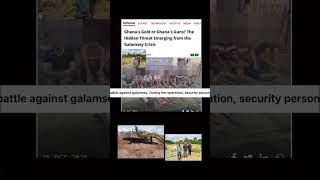 Galamsey china caught . Chinese miner caught