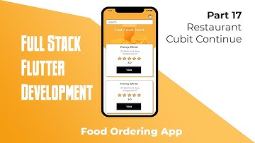 Flutter Food Ordering App - Part 17 Restaurant Cubit Continue