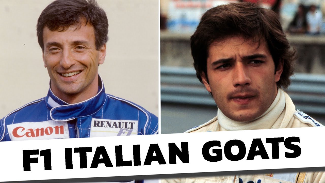 Top 5 Italian F1 Drivers of All-Time - YouTube