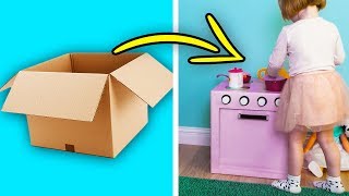 10 GREAT CARDBOARD DIYS FOR KIDS