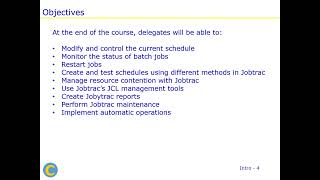 CA Jobtrac Course Outline