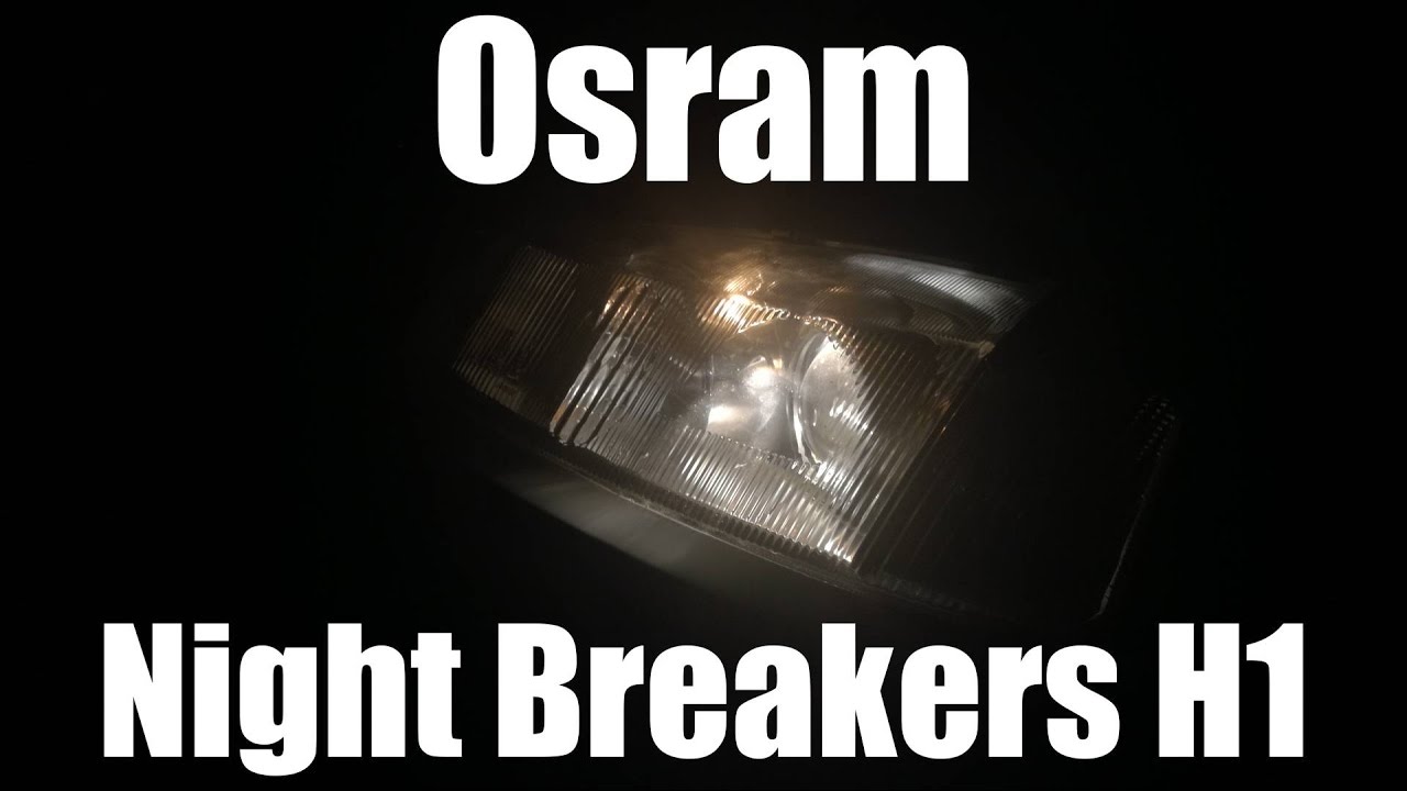 Osram Night Breaker H1 review on Calibra 