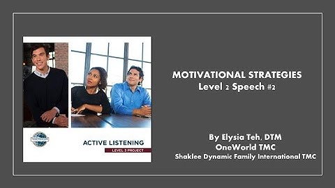 Example of Pathways project:  Active Listening, Elysia Teh, DTM